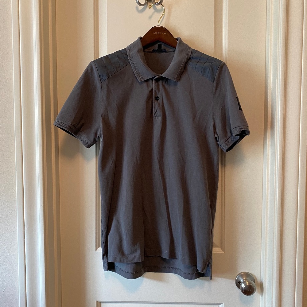 Belstaff HItchin Extra Trim Fit Piqué Polo Large